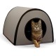 K&H Manufacturing Mod Thermo-Kitty Shelter Gray 15-Inch by 21.5-Inch by 13-Inch 25 Watts K&H Manufacturing Mod Thermo-Kitty Shelter Gray 15-Inch by 21.5-Inch by 13-Inch 25 Watts