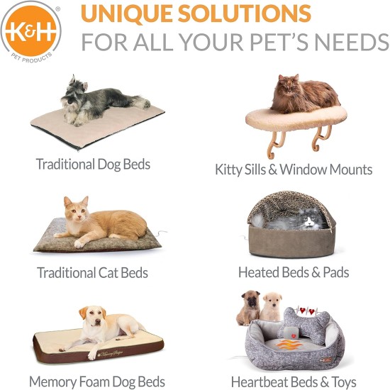 K&H PET PRODUCTS Cat Hammock with Removable Cushion K&H PET PRODUCTS Cat Hammock with Removable Cushion