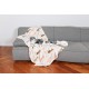 Kanguru Cat Blanket Set, Polyester, White, Single, 150 x 100 x 1 cm Kanguru Cat Blanket Set, Polyester, White, Single, 150 x 100 x 1 cm