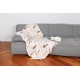Kanguru Cat Blanket Set, Polyester, White, Single, 150 x 100 x 1 cm Kanguru Cat Blanket Set, Polyester, White, Single, 150 x 100 x 1 cm
