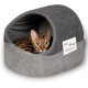 KaraLuna Cat Cave Cuddly & Warm – Also for Large Cats I Cat Bed Indoor I Dog Cave Small Dogs I Cat Bed Dog Cuddly Cave for Sleeping Bed Cave Igloo Cat