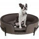 Kare Dream Day Design Dog / Cat Bed Grey Velvet Look Steel Feet 25 x 63 x 44 cm (H x W x D) Kare Dream Day Design Dog / Cat Bed Grey Velvet Look Steel Feet 25 x 63 x 44 cm (H x W x D)