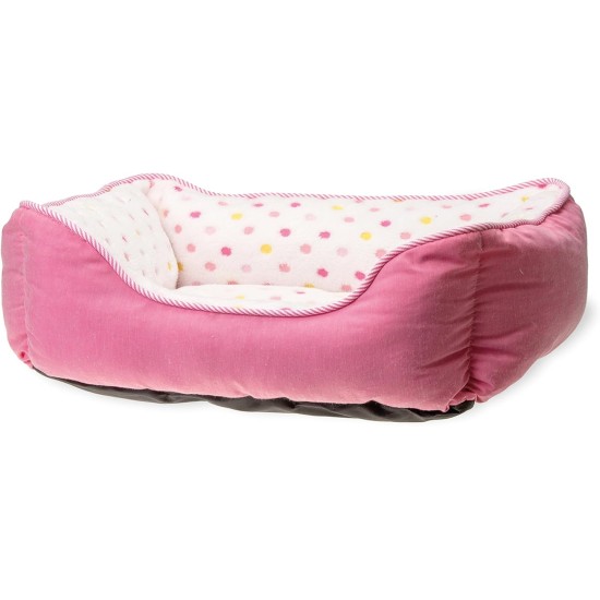 Karlie Dot Cat Bed Length 47 cm Width 39 cm Grey/Blue Karlie Dot Cat Bed Length 47 cm Width 39 cm Grey/Blue