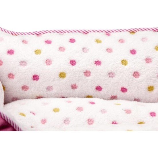Karlie Dot Cat Bed Length 47 cm Width 39 cm Grey/Blue Karlie Dot Cat Bed Length 47 cm Width 39 cm Grey/Blue