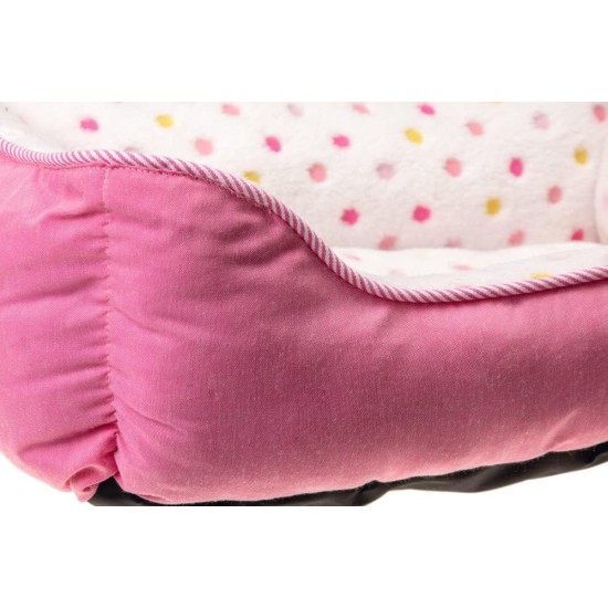 Karlie Dot Cat Bed Length 47 cm Width 39 cm Grey/Blue Karlie Dot Cat Bed Length 47 cm Width 39 cm Grey/Blue