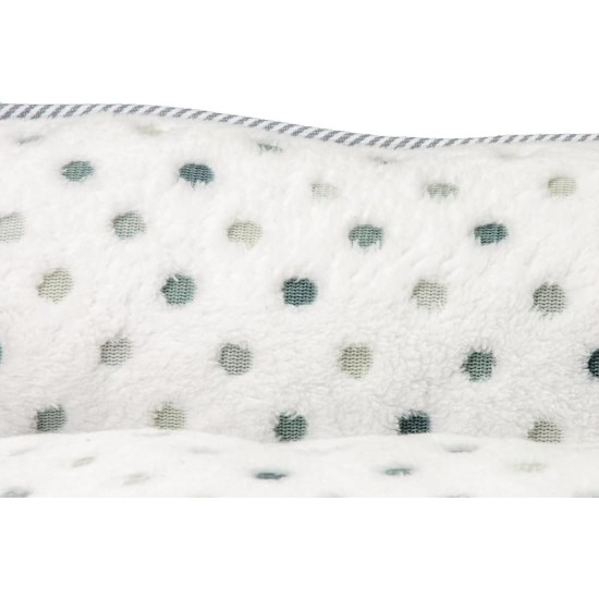 Karlie Dot Cat Bed Length 47 cm Width 39 cm Grey/Blue Karlie Dot Cat Bed Length 47 cm Width 39 cm Grey/Blue