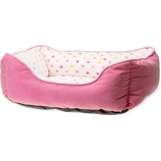 Karlie Dot Cat Bed Length 47 cm Width 39 cm Grey/Blue Karlie Dot Cat Bed Length 47 cm Width 39 cm Grey/Blue
