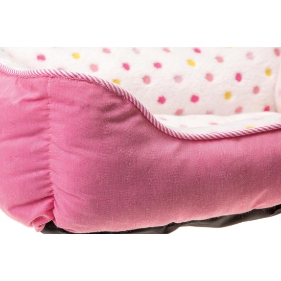Karlie Dot Cat Bed Length 47 cm Width 39 cm Grey/Blue Karlie Dot Cat Bed Length 47 cm Width 39 cm Grey/Blue