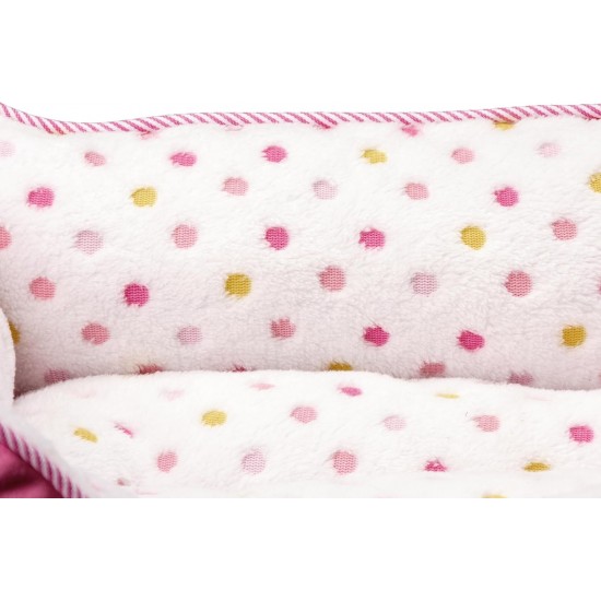 Karlie Dot Cat Bed Length 55 cm Width 50 cm Pink Karlie Dot Cat Bed Length 55 cm Width 50 cm Pink