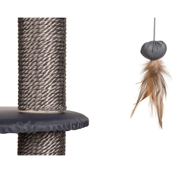 Karlie Misty 522672 Outdoor Cat Scratching Post Grey Karlie Misty 522672 Outdoor Cat Scratching Post Grey