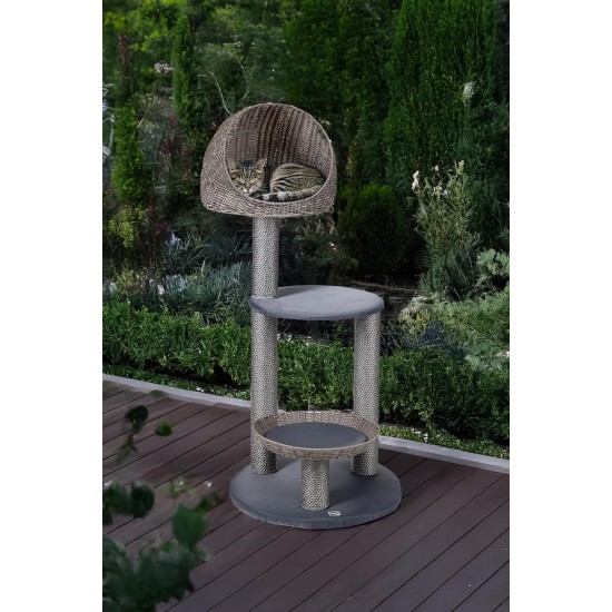 Karlie Misty 522672 Outdoor Cat Scratching Post Grey Karlie Misty 522672 Outdoor Cat Scratching Post Grey