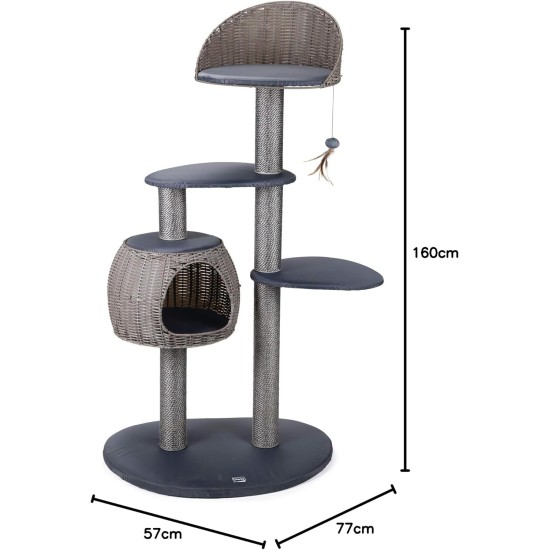 Karlie Misty 522672 Outdoor Cat Scratching Post Grey Karlie Misty 522672 Outdoor Cat Scratching Post Grey