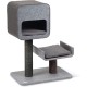 Karlie SCRATCHING TREE TINKA FELT, GREY, 60 X 40 X 82 CM, One Size Karlie SCRATCHING TREE TINKA FELT, GREY, 60 X 40 X 82 CM, One Size