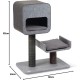 Karlie SCRATCHING TREE TINKA FELT, GREY, 60 X 40 X 82 CM, One Size Karlie SCRATCHING TREE TINKA FELT, GREY, 60 X 40 X 82 CM, One Size