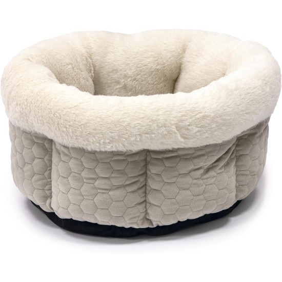 Karlie Velvet Cat Bed 45 x 45 x 23 cm Polyester Beige Karlie Velvet Cat Bed 45 x 45 x 23 cm Polyester Beige