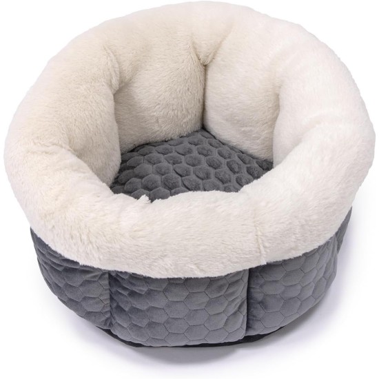 Karlie Velvet Cat Bed 45 x 45 x 23 cm Polyester Beige Karlie Velvet Cat Bed 45 x 45 x 23 cm Polyester Beige