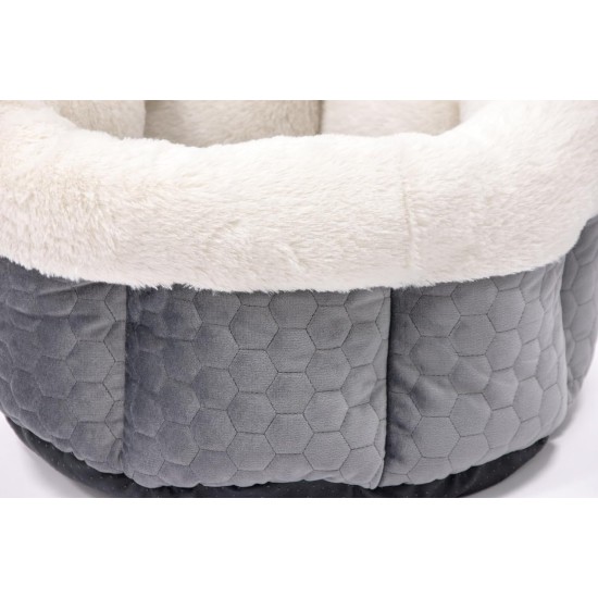 Karlie Velvet Cat Bed 45 x 45 x 23 cm Polyester Beige Karlie Velvet Cat Bed 45 x 45 x 23 cm Polyester Beige