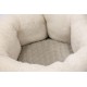 Karlie Velvet Cat Bed 45 x 45 x 23 cm Polyester Beige Karlie Velvet Cat Bed 45 x 45 x 23 cm Polyester Beige