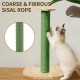 Kathson 4 Pieces Cat Scratching Post Replacement 15 Inch Natural Jute Replacement Extension Scratching Post for Cats Tree DIY Craft Refill Pole Parts Hemp Rope Scratching Climbing Perch for Indoor Kathson 4 Pieces Cat Scratching Post Replacement 15 Inch Natural Jute Replacement Extension Scratching Post for Cats Tree DIY Craft Refill Pole Parts Hemp Rope Scratching Climbing Perch for Indoor