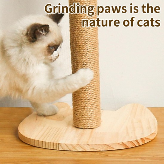 Kathson 4 Pieces Cat Scratching Post Replacement 15 Inch Natural Jute Replacement Extension Scratching Post for Cats Tree DIY Craft Refill Pole Parts Hemp Rope Scratching Climbing Perch for Indoor Kathson 4 Pieces Cat Scratching Post Replacement 15 Inch Natural Jute Replacement Extension Scratching Post for Cats Tree DIY Craft Refill Pole Parts Hemp Rope Scratching Climbing Perch for Indoor