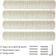 Kathson 4 Pieces Cat Scratching Post Replacement 15 Inch Natural Jute Replacement Extension Scratching Post for Cats Tree DIY Craft Refill Pole Parts Hemp Rope Scratching Climbing Perch for Indoor Kathson 4 Pieces Cat Scratching Post Replacement 15 Inch Natural Jute Replacement Extension Scratching Post for Cats Tree DIY Craft Refill Pole Parts Hemp Rope Scratching Climbing Perch for Indoor