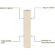 Kathson 4 Pieces Cat Scratching Post Replacement 15 Inch Natural Jute Replacement Extension Scratching Post for Cats Tree DIY Craft Refill Pole Parts Hemp Rope Scratching Climbing Perch for Indoor Kathson 4 Pieces Cat Scratching Post Replacement 15 Inch Natural Jute Replacement Extension Scratching Post for Cats Tree DIY Craft Refill Pole Parts Hemp Rope Scratching Climbing Perch for Indoor