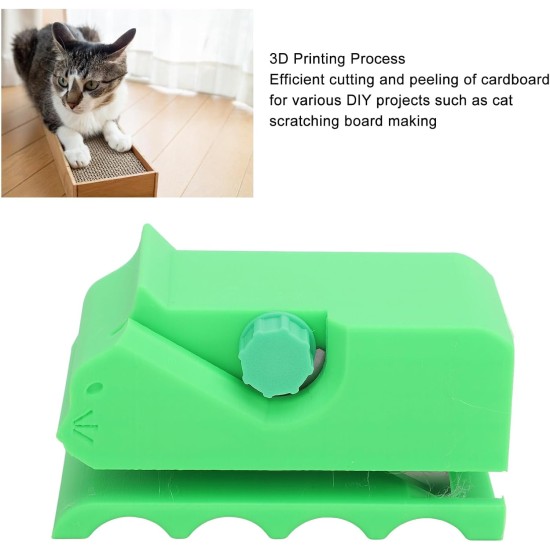 Katzenkratzer -Kartonschneider, ABS DIY Craft Schneidwerkzeug Handheld Recycle Kitty Schneidmaschine, Speziell mit Einstellbaren Einstellungen Ausgelegt, Ideal für DIY -Projekte Katzenkratzer -Kartonschneider, ABS DIY Craft Schneidwerkzeug Handheld Recycle Kitty Schneidmaschine, Speziell mit Einstellbaren Einstellungen Ausgelegt, Ideal für DIY -Projekte