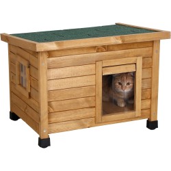 Kerbl 81564 Rustica Cat House, 57 x 45 x 43 cm Kerbl 81564 Rustica Cat House, 57 x 45 x 43 cm