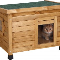 Kerbl 81564 Rustica Cat House, 57 x 45 x 43 cm Kerbl 81564 Rustica Cat House, 57 x 45 x 43 cm