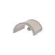 Kerbl 81624 Cat Scratching Board Half Moon (Colour Grey, L x W x H 26 x 22 x 11 cm, Includes Plush Ball, Toy for Cats)