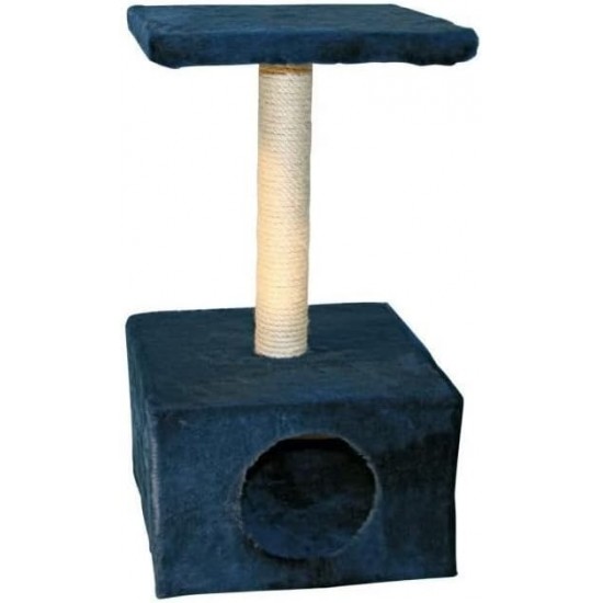 Kerbl Cat Amethyst Scratching Post, 31 x 31 x 57 cm, Dark Blue Kerbl Cat Amethyst Scratching Post, 31 x 31 x 57 cm, Dark Blue