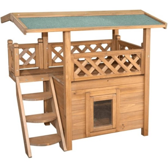 Kerbl Cat House Lodge, 77 x 50 x 73 cm Kerbl Cat House Lodge, 77 x 50 x 73 cm