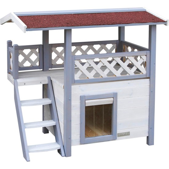Kerbl Cat House Lodge Ontario, 77 x 50 x 73 cm Kerbl Cat House Lodge Ontario, 77 x 50 x 73 cm