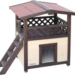 Kerbl Cat House "4-Seasons Deluxe" 88x57x77cm Kerbl Cat House "4-Seasons Deluxe" 88x57x77cm