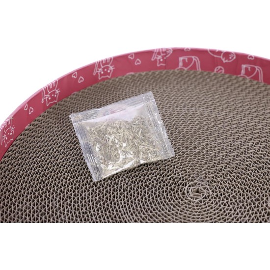 Kerbl Circle 84441 Cat Scratching Bed (Round Scratching Board for Cats, Scratching Cardboard, Cat Toy Made of Corrugated Cardboard, Scratching Mat, Height 5.5 cm, Diameter 34 cm) Kerbl Circle 84441 Cat Scratching Bed (Round Scratching Board for Cats, Scratching Cardboard, Cat Toy Made of Corrugated Cardboard, Scratching Mat, Height 5.5 cm, Diameter 34 cm)