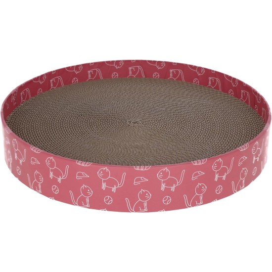 Kerbl Circle 84441 Cat Scratching Bed (Round Scratching Board for Cats, Scratching Cardboard, Cat Toy Made of Corrugated Cardboard, Scratching Mat, Height 5.5 cm, Diameter 34 cm) Kerbl Circle 84441 Cat Scratching Bed (Round Scratching Board for Cats, Scratching Cardboard, Cat Toy Made of Corrugated Cardboard, Scratching Mat, Height 5.5 cm, Diameter 34 cm)