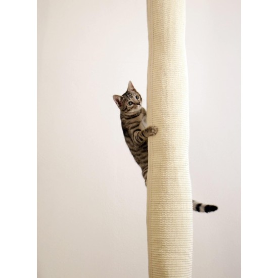 Kerbl Climber 84457 Climbing Bag Height 240 cm Diameter 16 cm for Attaching to the Ceiling Made of Sisal Carpet Beige Kerbl Climber 84457 Climbing Bag Height 240 cm Diameter 16 cm for Attaching to the Ceiling Made of Sisal Carpet Beige