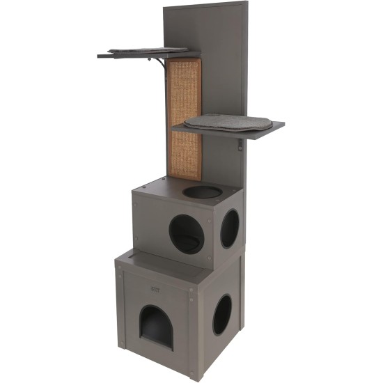 Kerbl Pet Alex 84455 Eco Cat Play House 42 x 42 x 152.5 cm, 16.39 kg Kerbl Pet Alex 84455 Eco Cat Play House 42 x 42 x 152.5 cm, 16.39 kg