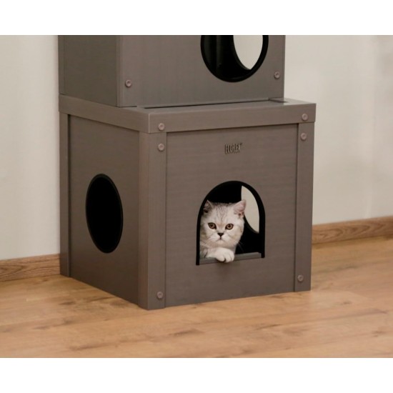 Kerbl Pet Alex 84455 Eco Cat Play House 42 x 42 x 152.5 cm, 16.39 kg Kerbl Pet Alex 84455 Eco Cat Play House 42 x 42 x 152.5 cm, 16.39 kg