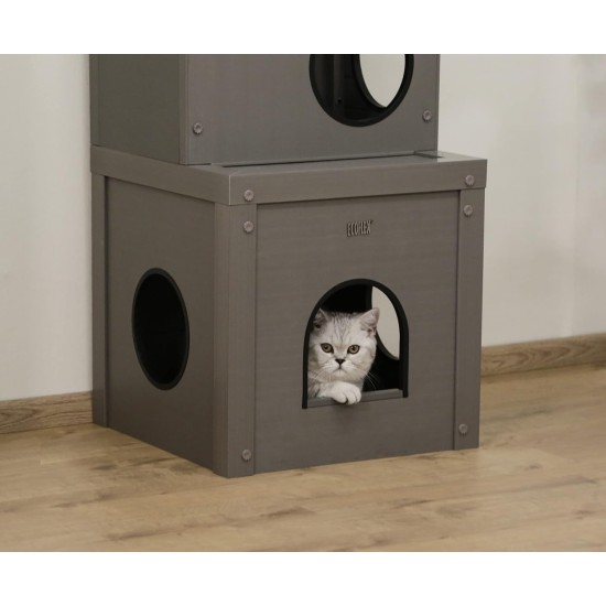 Kerbl Pet Alex 84455 Eco Cat Play House 42 x 42 x 152.5 cm, 16.39 kg Kerbl Pet Alex 84455 Eco Cat Play House 42 x 42 x 152.5 cm, 16.39 kg