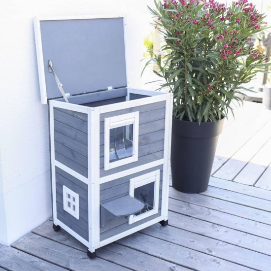 Kerbl Pet Family Cat House 57 x 55 x 80 cm Kerbl Pet Family Cat House 57 x 55 x 80 cm