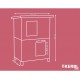 Kerbl Pet Family Cat House 57 x 55 x 80 cm Kerbl Pet Family Cat House 57 x 55 x 80 cm
