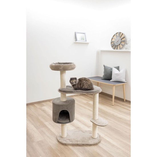Kerbl Pet Giselle Taupe Cat Scratching Post 70 x 38 x 117 cm Kerbl Pet Giselle Taupe Cat Scratching Post 70 x 38 x 117 cm