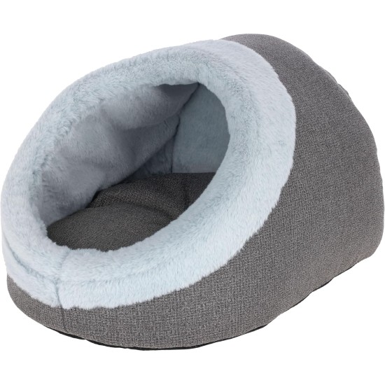 Kerbl Pet Jana Cuddly Cave Brown, 37 x 45 x 30 cm: Cat Toy, Plush, for Cats and Kittens, Cosy, Dimensionally Stable, Lined with Soft Plush, Ideal for Sleeping, Dozing and Hiding Kerbl Pet Jana Cuddly Cave Brown, 37 x 45 x 30 cm: Cat Toy, Plush, for Cats and Kittens, Cosy, Dimensionally Stable, Lined with Soft Plush, Ideal for Sleeping, Dozing and Hiding
