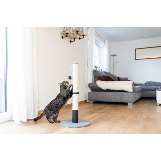 Kerbl Pet Opal Pro Scratching Post Grey/Black 40 x 40 x 80 cm Kerbl Pet Opal Pro Scratching Post Grey/Black 40 x 40 x 80 cm