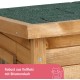 Kerbl Rustica Wooden Cat House, Swing Door with Slats, Plexiglass Window, Height-Adjustable Plastic Feet, Grey/White, 57 x 45 x 43 cm Kerbl Rustica Wooden Cat House, Swing Door with Slats, Plexiglass Window, Height-Adjustable Plastic Feet, Grey/White, 57 x 45 x 43 cm