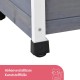 Kerbl Rustica Wooden Cat House, Swing Door with Slats, Plexiglass Window, Height-Adjustable Plastic Feet, Grey/White, 57 x 45 x 43 cm Kerbl Rustica Wooden Cat House, Swing Door with Slats, Plexiglass Window, Height-Adjustable Plastic Feet, Grey/White, 57 x 45 x 43 cm