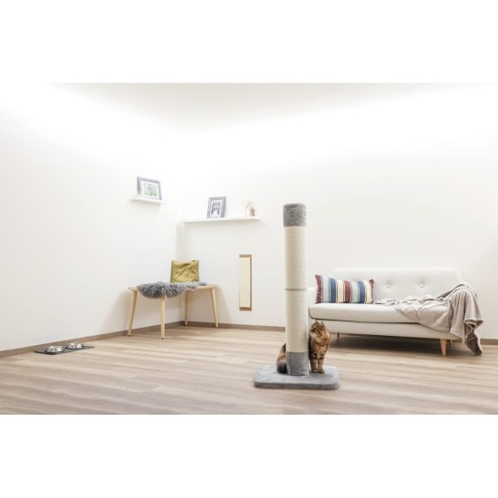 Kerbl Scratching Post Opal Jute, 56 x 56 x 119 cm, Grey Kerbl Scratching Post Opal Jute, 56 x 56 x 119 cm, Grey