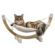 Kerbl Siesta Hammock Wood Frame, 73 x 36 x 34 cm, White Kerbl Siesta Hammock Wood Frame, 73 x 36 x 34 cm, White