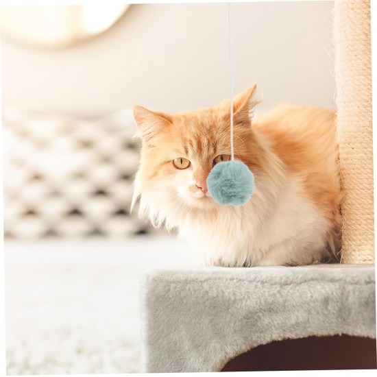 Kisangel Pack of 4 Replacement Ball for Cat Scratching Posts Toy Ball for Cat Scratching Post Replacement Ball for Cat Scratching Posts Spring Ball Toy for Cats Scratching Post Ball for Cats Plush Kisangel Pack of 4 Replacement Ball for Cat Scratching Posts Toy Ball for Cat Scratching Post Replacement Ball for Cat Scratching Posts Spring Ball Toy for Cats Scratching Post Ball for Cats Plush